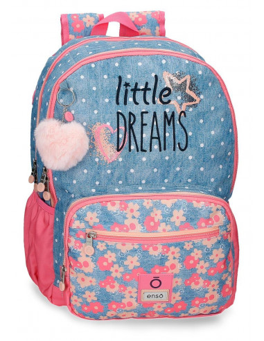 MOCHILA ADAP. 44CM.2C.ENSO LITTLE DREAMS